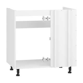 VENTO DKN-100/82 carcass, corner sink cabinet white VENTO DKN-100/82 carcass, corner sink cabinet white