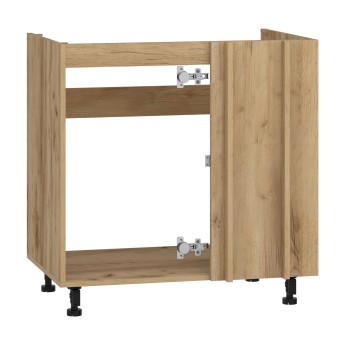 VENTO DKN-100/82 carcass, corner sink cabinet craft oak VENTO DKN-100/82 carcass, corner sink cabinet craft oak
