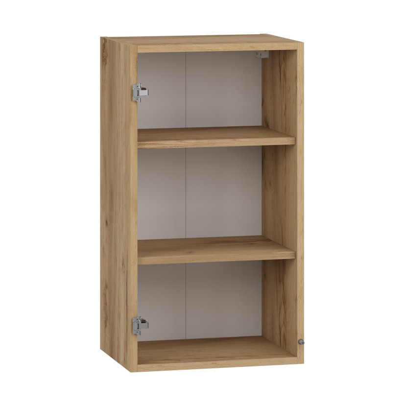 VENTO GV-40/72 carcass, upper cabinet with glass craft oak