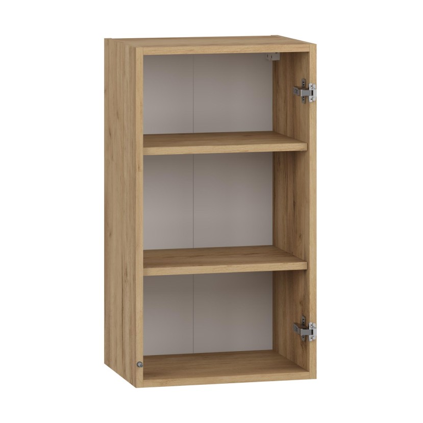 VENTO GV-40/72 carcass, upper cabinet with glass craft oak