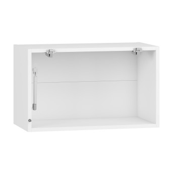 VENTO GO-60/36 carcass, upper hood cabinet with glass white VENTO GO-60/36 carcass, upper hood cabinet with glass white