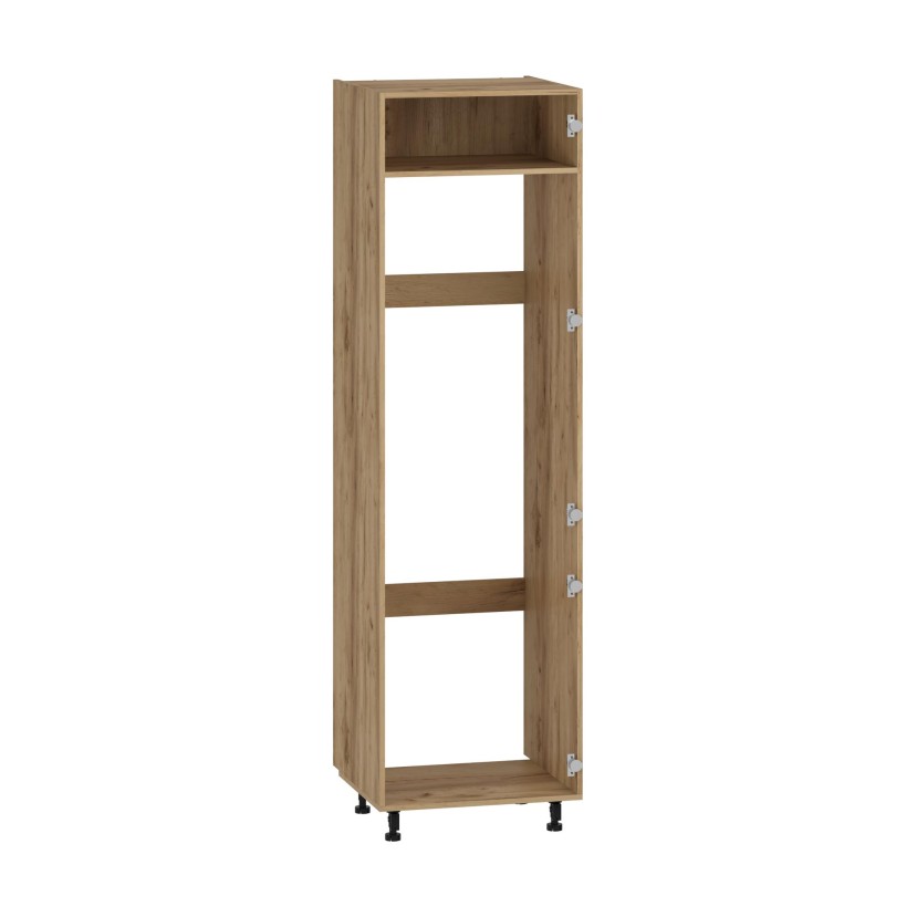 VENTO DL-60/214 carcass, high lower cabinet for a built-in refrigerator craft oak VENTO DL-60/214 carcass, high lower cabinet for a built-in refrigerator craft oak