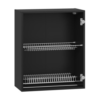VENTO G-60/82 carcass, upper cabinet with drainer black VENTO G-60/82 carcass, upper cabinet with drainer black