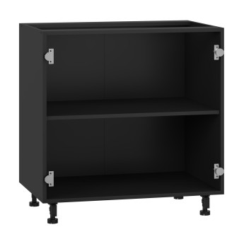 VENTO D-80/82 carcass, lower cabinet black VENTO D-80/82 carcass, lower cabinet black