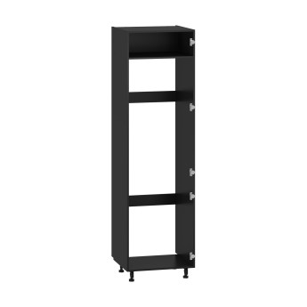 VENTO DL-60/214 carcass, high lower cabinet for a built-in refrigerator black VENTO DL-60/214 carcass, high lower cabinet for a built-in refrigerator black