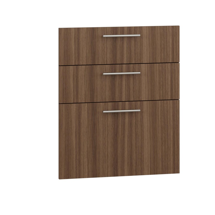 VENTO D3S_H-60/82 fronts, color: franklin walnut VENTO D3S_H-60/82 fronts, color: franklin walnut
