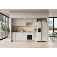 BARCELONA 240 kitchen set, cashmere, sonoma oak