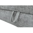 LARGO 160 bed with bedding container and built-in mattress, grey LARGO 160 bed with bedding container and built-in mattress, grey
