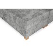 LARGO 160 bed with bedding container and built-in mattress, grey LARGO 160 bed with bedding container and built-in mattress, grey