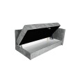 RICKY 90 bed with bedding container and built-in mattress, grey RICKY 90 bed with bedding container and built-in mattress, grey