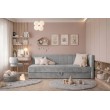 RICKY 90 bed with bedding container and built-in mattress, grey RICKY 90 bed with bedding container and built-in mattress, grey