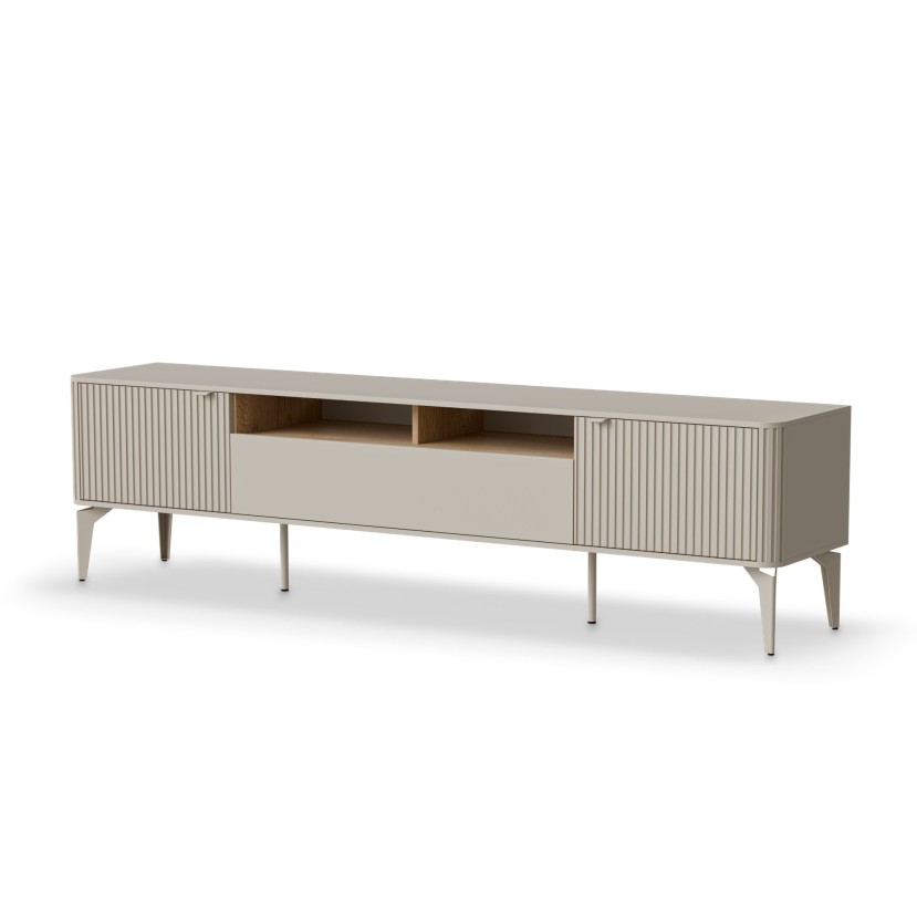 BELUCI RTV-2 RTV stand cashmere / cremona oak BELUCI RTV-2 RTV stand cashmere / cremona oak