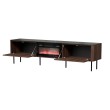 SOLANO RTV-2 RTV standchest warmia walnut / black marble