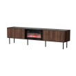 SOLANO RTV-2 RTV standchest warmia walnut / black marble