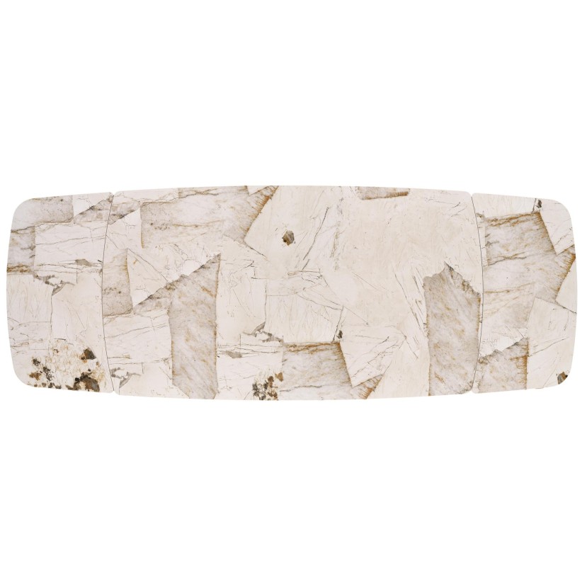 BENJAMIN extension table, beige / cashmere BENJAMIN extension table, beige / cashmere