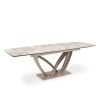 BENJAMIN extension table, beige / cashmere BENJAMIN extension table, beige / cashmere