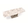 BENJAMIN extension table, beige / cashmere BENJAMIN extension table, beige / cashmere