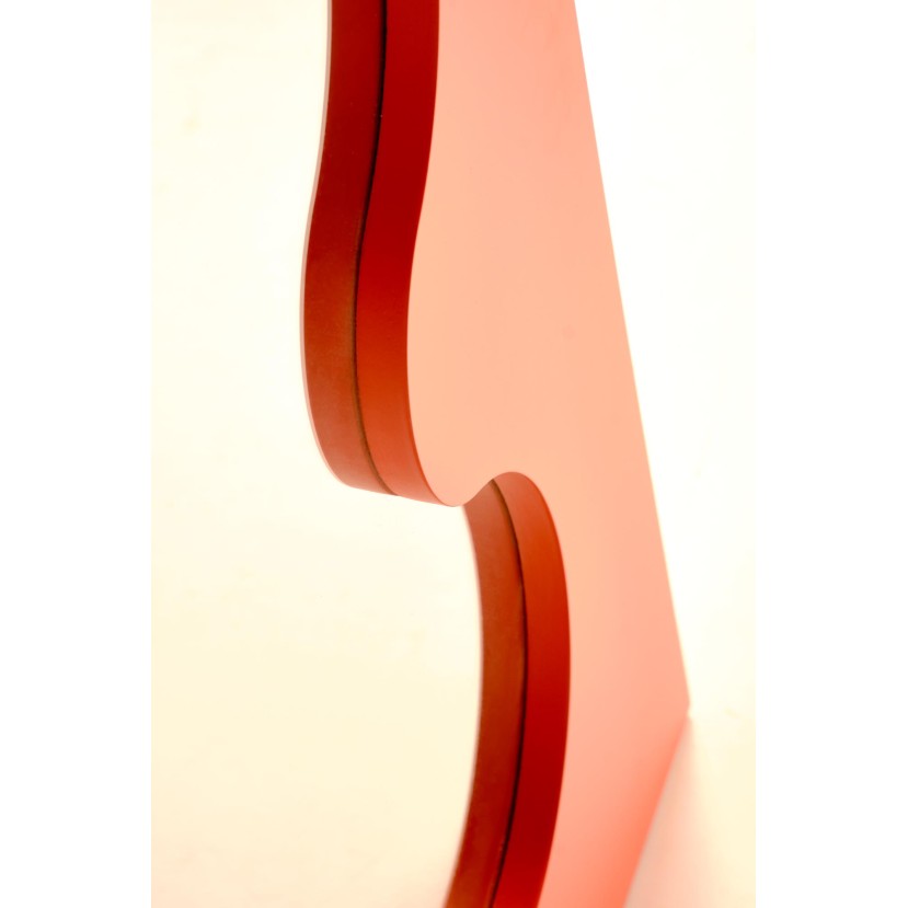 SOLETTO wall mirror, coral