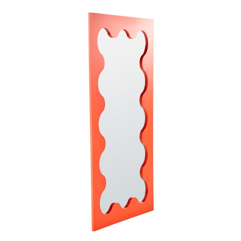 SOLETTO wall mirror, coral