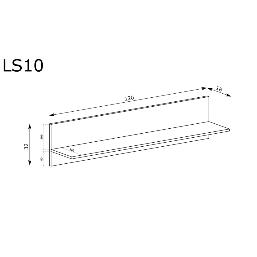 LINKaSTYLE lentyna LS10 kašmyras