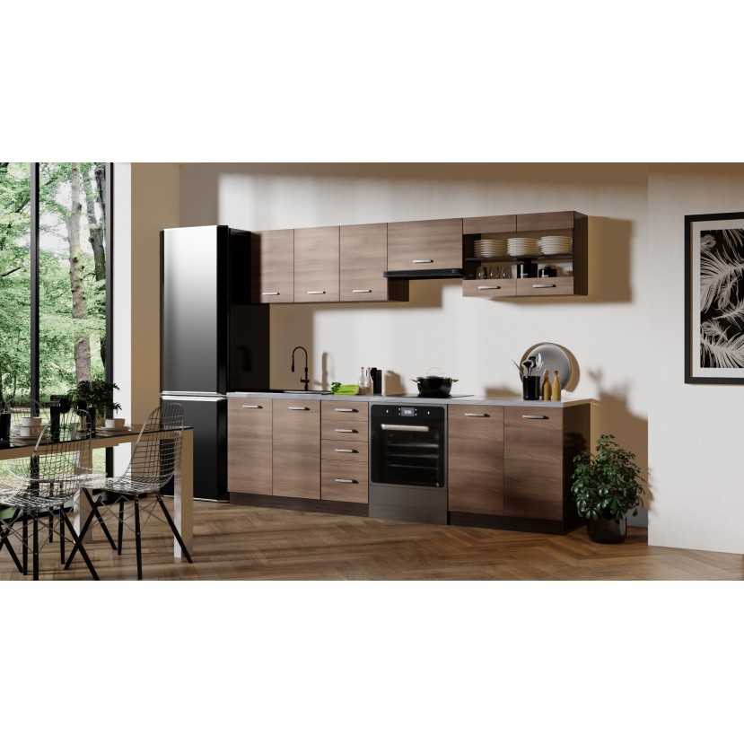 Virtuvės baldų komplektas AMANDA 1 260 Virtuvės baldų komplektas AMANDA 1 260