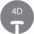 Keturių matmenų (4D) reguliuojami porankiai